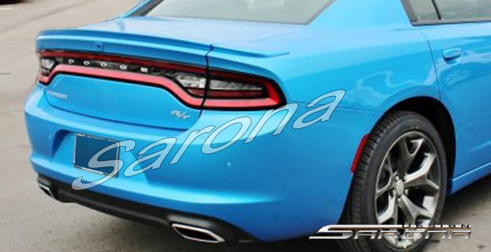 Custom Dodge Charger  Sedan Trunk Wing (2015 - 2024) - $149.00 (Part #DG-038-TW)